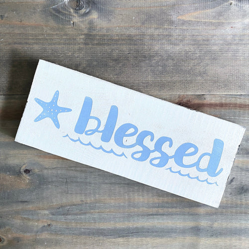 Blessed Starfish Sign